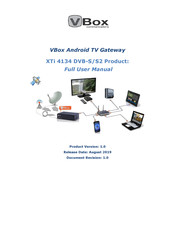 Vbox Communications XTi 4134 Full User Manual