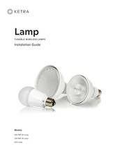 Ketra S38 PAR 38 Lamp Installation Manual