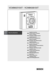 Bosch VCM8637/00T Installation Instructions Manual