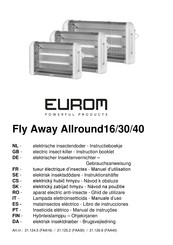euron Fly Away Allround40 Instruction Booklet