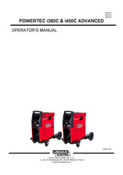 Lincoln Electric POWERTEC i380C ADVANCED Operator's Manual