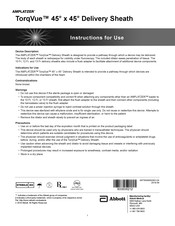 Abbott AMPLATZER TorqVue Series Instructions For Use