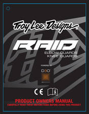 Troy Lee Designs RAID Product Owners Manual