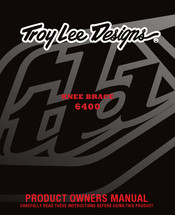 Troy Lee Designs 6400 Product Owners Manual