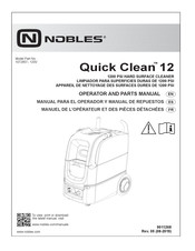 Nobles Quick Clean 12 Operation And Maintenance Instructions