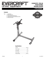 Evercraft 776-5060 Manual