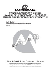 Maruyama BM240 Owner's/Operator's Manual
