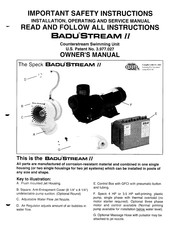 Speck Badu Stream II SwimJet Owner's Manual