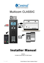 iCentral Multicom CLASSIC 106-889 Installer Manual