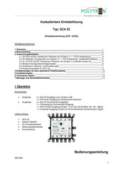 Polytron SCA 32 User Manual