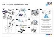 DTM Print FX810e Quick Start