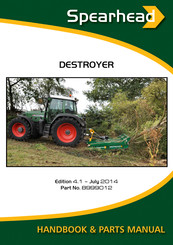 Spearhead DESTROYER Handbook & Parts Manual