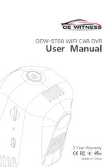 OE WITNESS OEW-ST60 User Manual