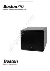 Boston XB2 Manual