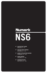 Numark NS6 Quick Start Manual