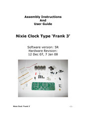 PV Electronics Frank 3 Assembly Instructions And User Manual