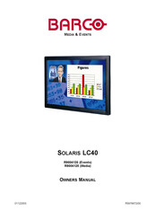 Barco Solaris LC40 R9004125 Owner's Manual