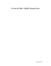 D-Link DWL-1000AP User Manual