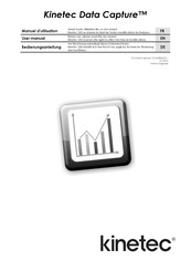 Kinetec Data Capture User Manual