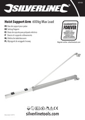 Silverline Hoist Support Arm 407455 Manual