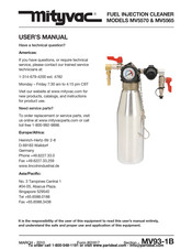 Mityvac MV5570 User Manual