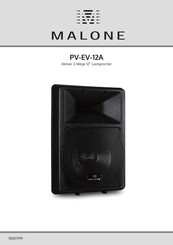 MALONE PV-EV-12A Manual