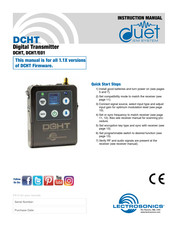 Lectronics DCHT/E01 Instruction Manual