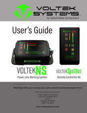 United Safety Incorporated Voltek Spotter User Manual