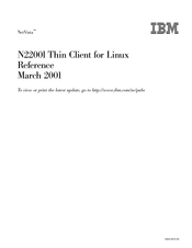 IBM NetVista N2200l Manual