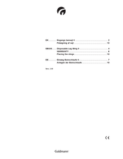 Guldmann Disposable Leg Sling II Manual