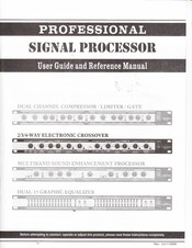 BIG CE234XL User Manual And Reference Manual