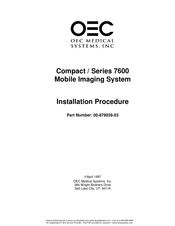 OEC Compact Series Installation Procedure