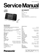 Panasonic SA-EN37A Service Manual