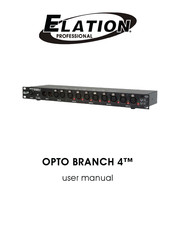 Elation OPTO BRANCH 4 User Manual