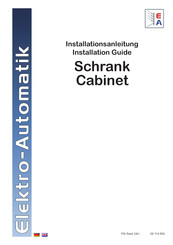 Elektro-Automatik PSI Rack 24U Installation Manual