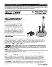 Oemtools 24499 Operating Instructions And Parts Manual