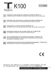 Telcoma K100 SW Instructions For Installing