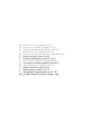 Oticon Medical Digisonic SP Instructions For Use Manual