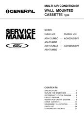 Fujitsu ASH12UMBD Service Manual