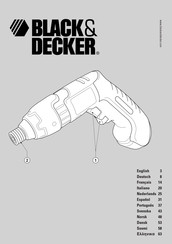 Black & Decker XTC60K Instructions Manual