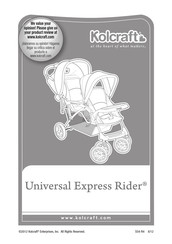 Kolcraft Universal Express Rider Instructions Manual