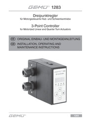Gemu 1283 Installation, Operating And Maintenance Instructions