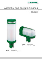 HOPPECKE grid aquagen pro Assembly And Operating Manual