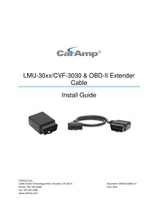 CalAmp CVF-3030 Install Manual