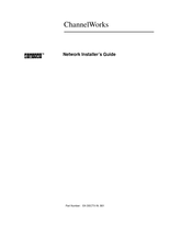 Digital Equipment ChannelWorks Network Installer Manual