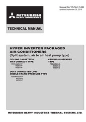 Mitsubishi Heavy Industries FDTC60ZSXVF Technical Manual