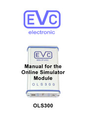 EVC electronic OLS300 Manual