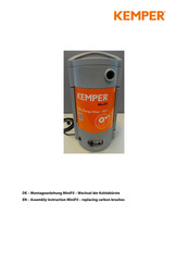 Kemper MiniFill Safe Change Filter Assembly Instruction Manual