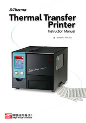 Dinkle D-Thermo TMP-002 Instruction Manual