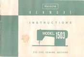Sears Kenmore 1503 Instructions Manual